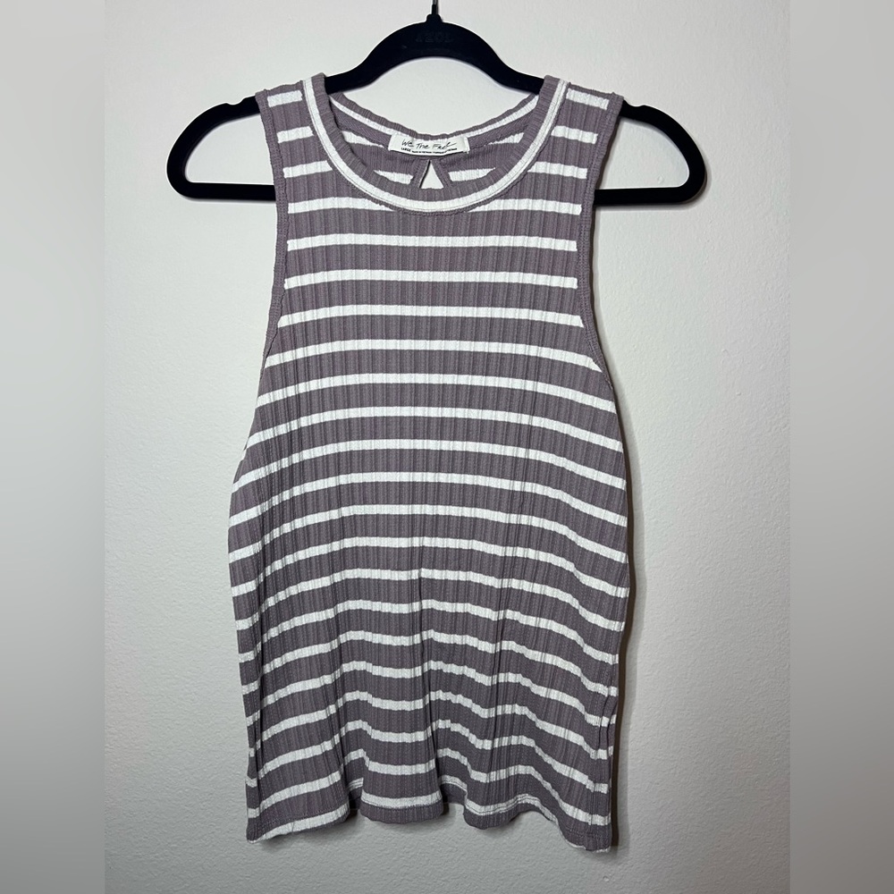 Free People racerback striped tank